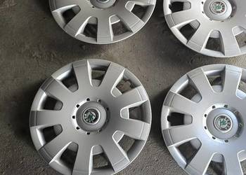 Kołpaki Skoda 16" oryginalne stan bardzo dobry