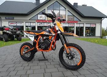 MINI CROSS ASIX XB16 60CC 10/12 2T P-START POMARAŃCZOWY AUTOMAT DLA DZIECI