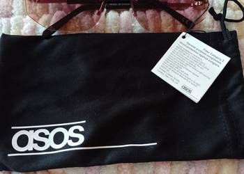 ASOS/ Ekskluzywne Okulary przeciwsłoneczne w etui/ NOWE