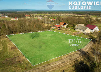 Działka z warunkami zabudowy - 3000 m²