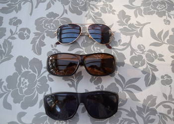 Trzy Pary Okularów Słonecznych Okazja Olsztyn Dajtki