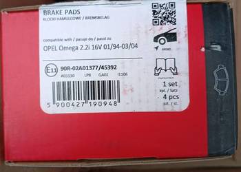 Klocki, szczęki hamulcowe Opel/Vauxhall/Saab