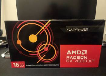 Karta graficzna AMD RX 7800 XT Sapphire 16GB RAM