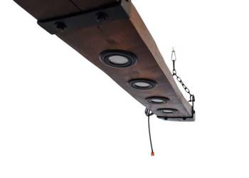 Lampa sufitowa stara belka drewniana nowaste