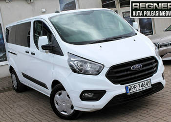 Ford Transit Custom Long 9-osobowy SalonPL FV23% Nowy Rozrząd Android Temp…