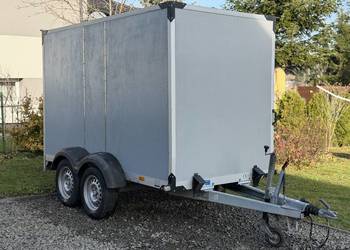 Przyczepa Humbaur HZ 2000-B 2 osiowa DMC 2000kg, 8,1m3, FV, Zamiana