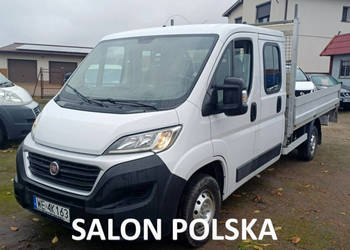 Fiat Ducato Brygadówka 7-Osób + skrzynia 3,40 x 2,10 m Salon PL