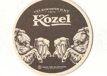 Kozel - podstawka do piwa. Nr. 12.