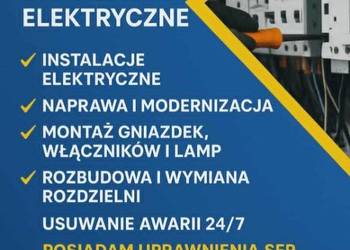 Wykonuje Instalacje elektryczne