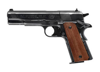 Pistolet wiatrówka Colt Government 1911 A1 4,5 mm diabolo wykończenie anty…