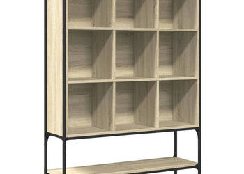 Regał dąb sonoma 102x30x1415 cm materiał drewnopochodny WM-3214330