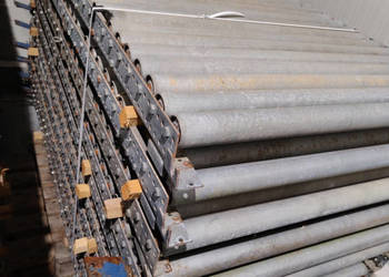 Przenośnik rolkowy BITO systemowy ocynkowany 23mb do transportu palet, kar…