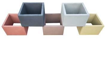 Donice betonowe 40x40x30h Gazony ogrodowe donica betonowa