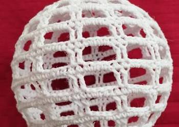 5.  Bombki na szydełku   8 cm