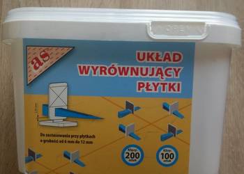 układ wyrównujący płytki wiadro 200/100szt