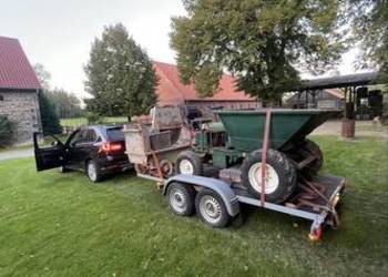 Przyczepka dwuosiowa Bockmann 2000dmc platforma