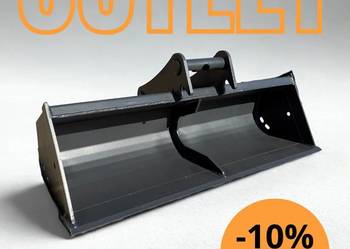 Łyżka skarpowa 120cm dla koparek 2,6-3,5t LEHNHOFF, VERACHTERT, EASYLOCK, 3