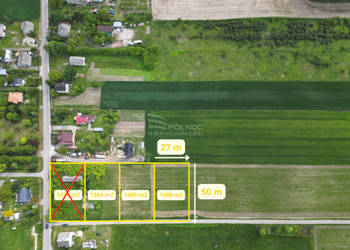 Działki budowlane w Janowie- 1400m2 - 85 zł/m2,