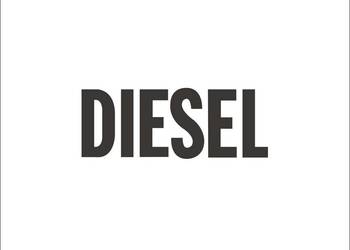 DIESEL termo prasowanka na odzież sportową koszulka t-shirt