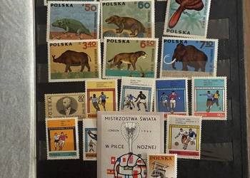 Znaczki 1966-70 czyste