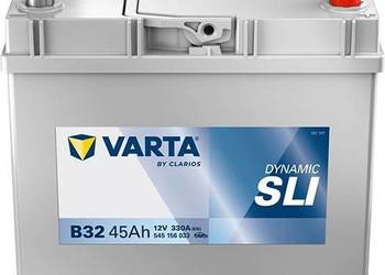 Akumulator 45Ah 330A EN  VARTA Blue Dynamic B32 P+ Japan