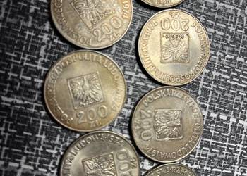 Monety 200zł XXXlat PRL - 7 szt