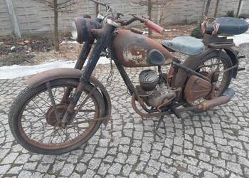 Full oryginał Csepel 125 T 1952rok