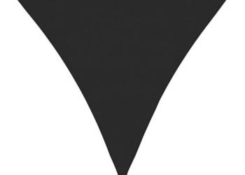 Żagiel przeciwsłoneczny 160 g/m² czarny 4x4x4 m HDPE WM-311753