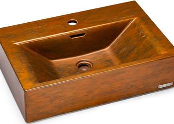 Umywalka 60 cm PYXIS BASIC miedziana
