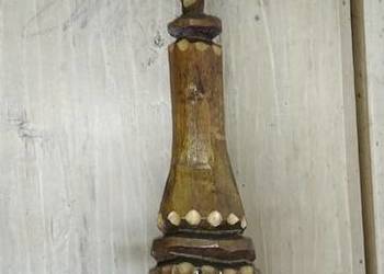 Maczuga drewniana dekoracyjna karpacz