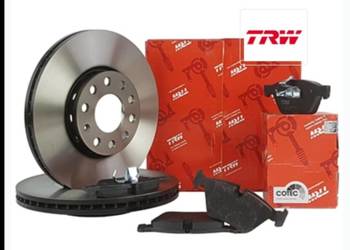 Tarcze klocki TRW przód toyota DF4808 + GDB3481
