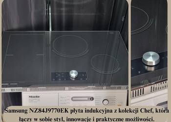 Płyta indukcyjna Samsung NZ84J9770EK, 80cm, Strefa łączona Flex Zone