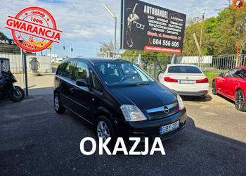 Opel Meriva 1.7 Diesle 100 KM, Klimatyzacja, Alufelgi, Dwa Klucze, Lakier …