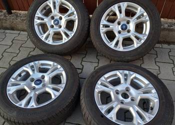 Koła + Czujniki 15" 4x108 et37,5 Oryginalne Ford Fiesta B-max KA Alufelgi