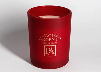 Świeca Sojowa Paolo Argento ROSSO Casual Cilindro