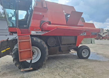 Kombajn zbożowy MASSEY-FERGUSON 29XP + heder z wózkiem 4,5 m, hydrostat