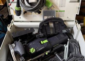 FESTOOL DOMINO DF500 Q-Plus Łączarka do kołków + DS 5/6/8/10 1105x