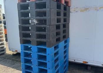 Palety plastikowe 80/120 ażurowe