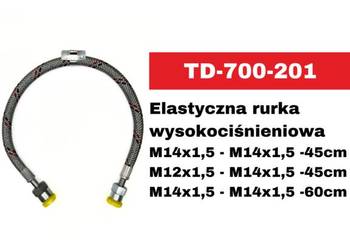 TD-700-201 Elastyczna rurka wysokociśnieniowa