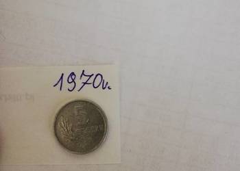 5 groszy z 1970r.