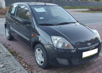 Ford Fiesta 1.4 TDCI Diesel 2008r. 3D czarny Ford Fiesta 1.4 TDCI Diesel 2008r. 3D czarny