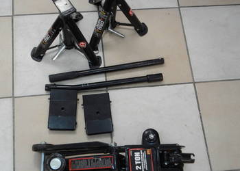 Podnośnik Samochodowy + Kobyłki + Kliny + Walizka