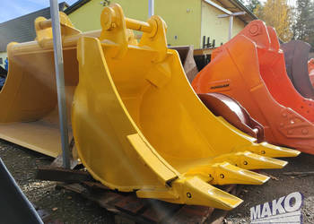 Łyżka 75cm do koparki Miller fi 70 / mocowanie typowe dla CAT 313 315