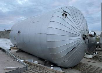Zbiornik ze stali nierdzewnej izolowany 30m3 Zbiornik ze stali nierdzewnej izolowany 30m3