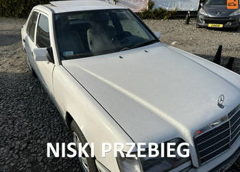 Mercedes W124 2,0d, stan niespotykany, szyberdach, drugie koła, długie opł…