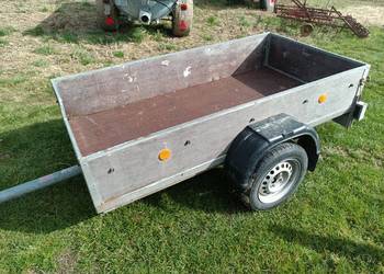 Przyczepka samochodowa  DMC 750Kg