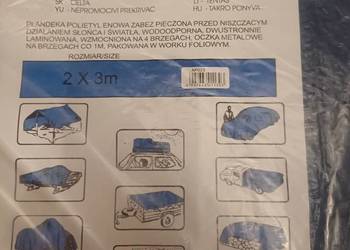 Plandeka 3x2 niebieska