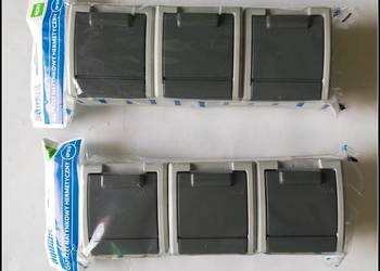 Elektroplast GNT-3x2P+z Gniazdo potrójne z uziemieniem AQUAN