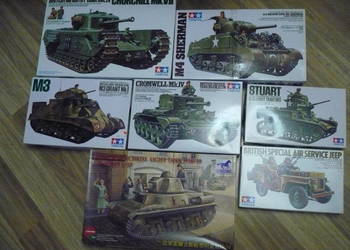 modelarstwo czołgi alianci II WŚ, 1/35, opis