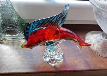 Figurka szklana ryba Murano